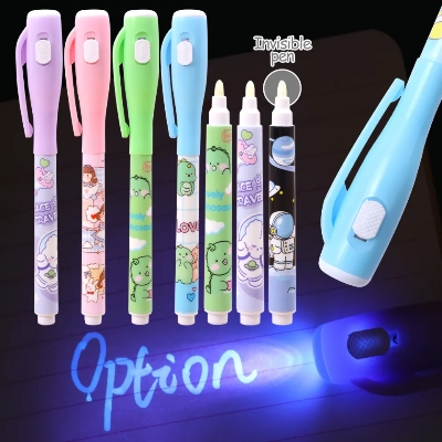 Picture of 4 Pieces Magic Invisible ink Pens (4 Pieces)