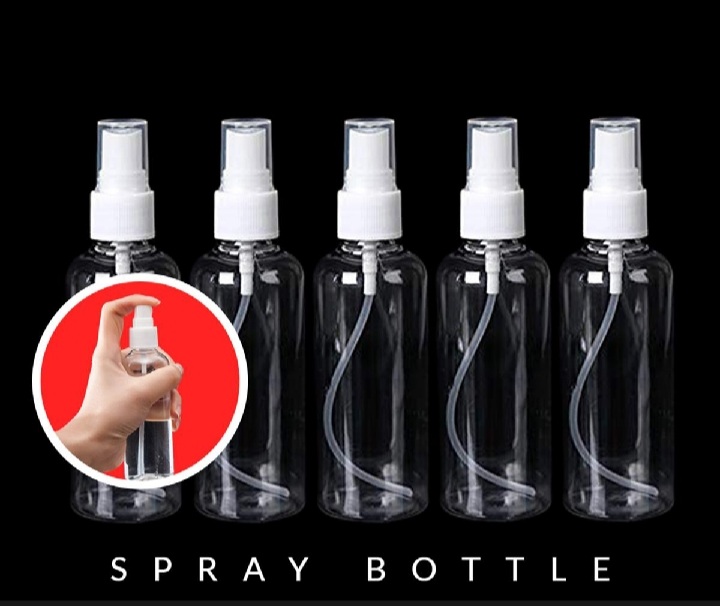 Picture of 5 Pieces 50 ml Plastic Spray Bottles (5 pieces)