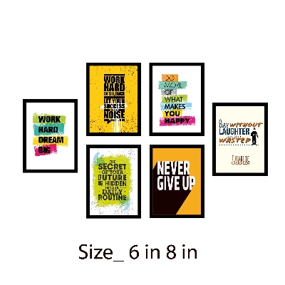 Picture of 6Pcs/Set  Home Canvas Wall Painting Picture Living Room or Bedroom