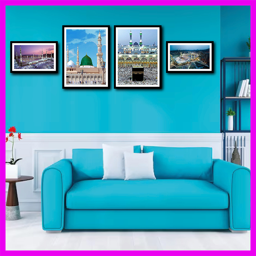 Picture of 4 Pcs/Set Home Canvas Wall Painting Picture Living Room or Bedroom