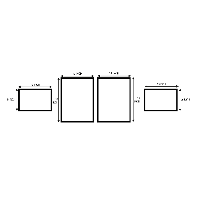 Picture of 4 Pcs/Set Home Canvas Wall Painting Picture Living Room or Bedroom