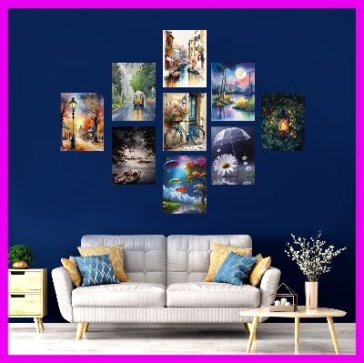 Picture of Flower Home Canvas Wall Painting Picture Living Room or Bedroom wallboard