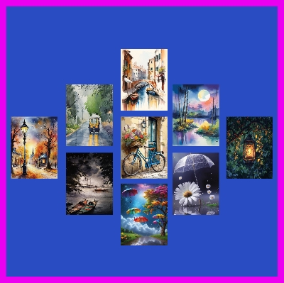 Picture of Flower Home Canvas Wall Painting Picture Living Room or Bedroom wallboard