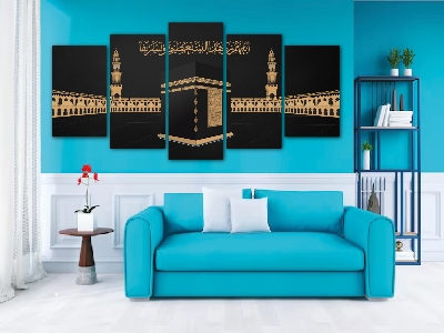 Picture of 5Pcs/Set Makka  Home Canvas Wall Painting Picture Living Room Bedroom Decor
