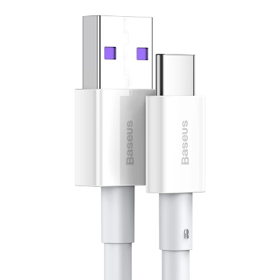 Picture of Baseus Superior Series Fast Charging Data Cable USB to Type-C 66W 1m White