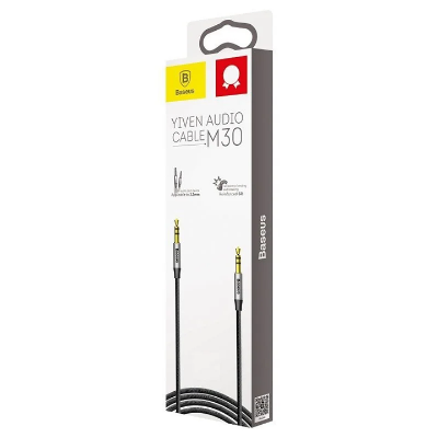 Picture of Baseus Yiven Audio Cable（Male to male） M30 1.5m Silver+Black
