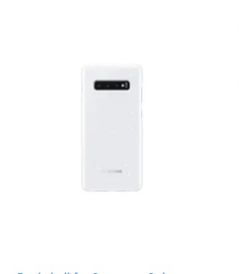 Picture of Backshell for Samsung Galaxy S10 plus Replacement Back Battery Cover For Samsung Galaxy S10 Back Rear Glass Case