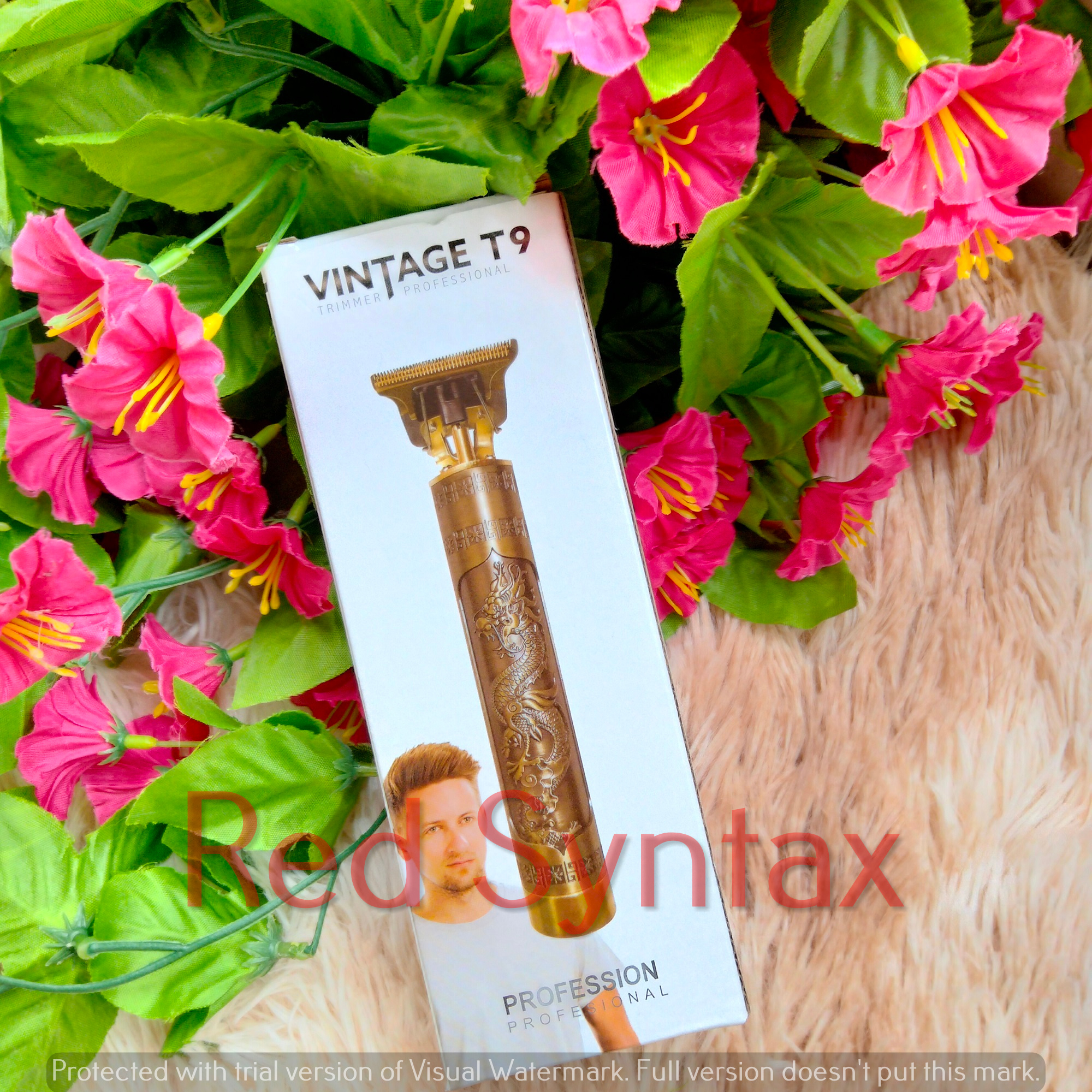 Picture of Vintage T9 | Electric Cordless Hair Cutting Machine | Professional Clipper | Barber Hair Trimmer for Men |Clipper Shaver Beard |