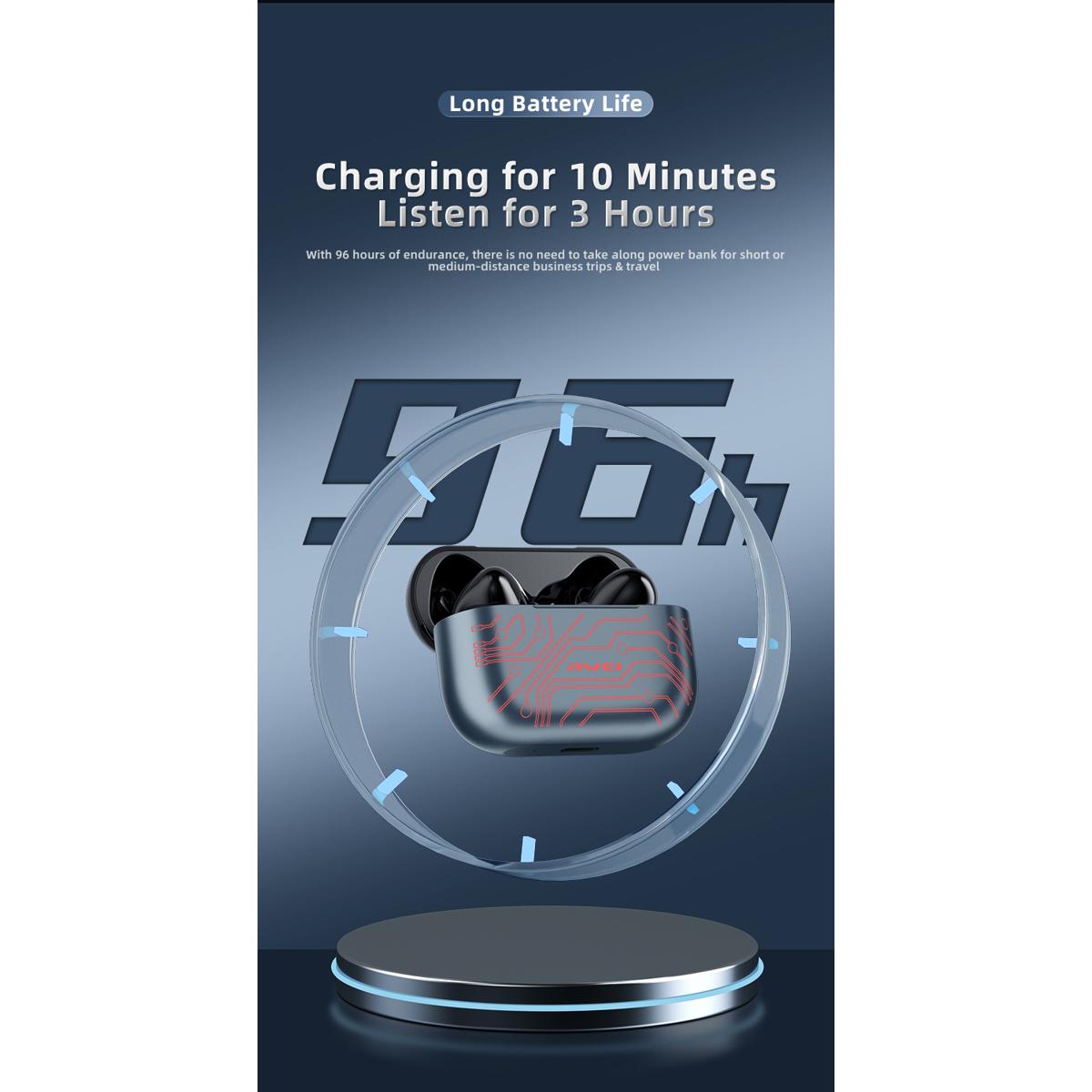 Picture of Awei T29 Pro TWS Bluetooth Earphones RGB Gaming Earbuds In-ear Touch Control Headphones Waterproof IP67 Wireless Headset