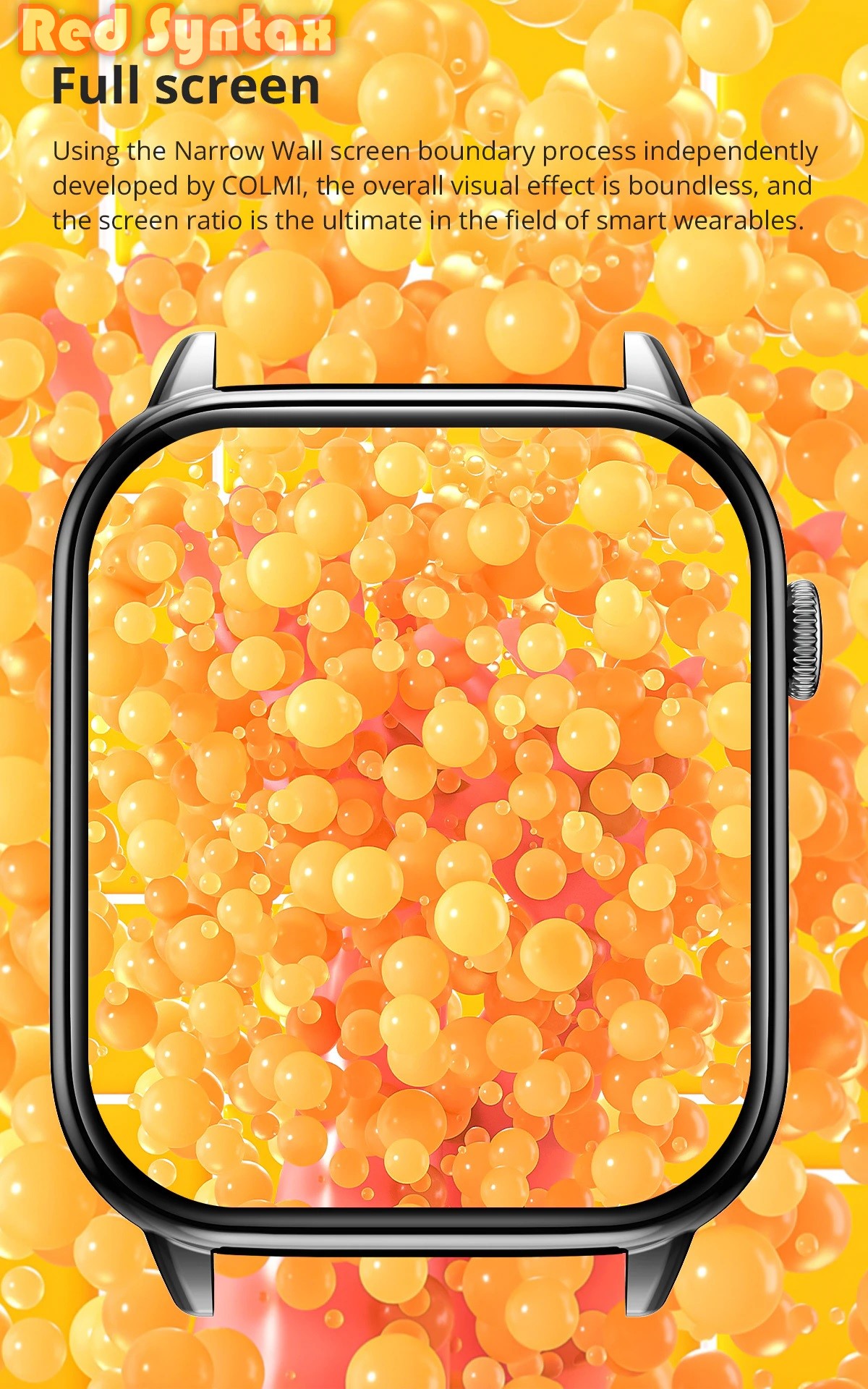 Picture of COLMI Stylish C60 Smartwatch | 1.9 inch Full Screen Bluetooth Calling Heart Rate Sleep Monitor 19 Sport Models Smart Watch| Smartwatch For Man And Women|