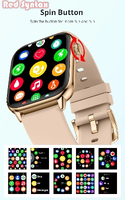 Picture of COLMI Stylish C60 Smartwatch | 1.9 inch Full Screen Bluetooth Calling Heart Rate Sleep Monitor 19 Sport Models Smart Watch| Smartwatch For Man And Women|