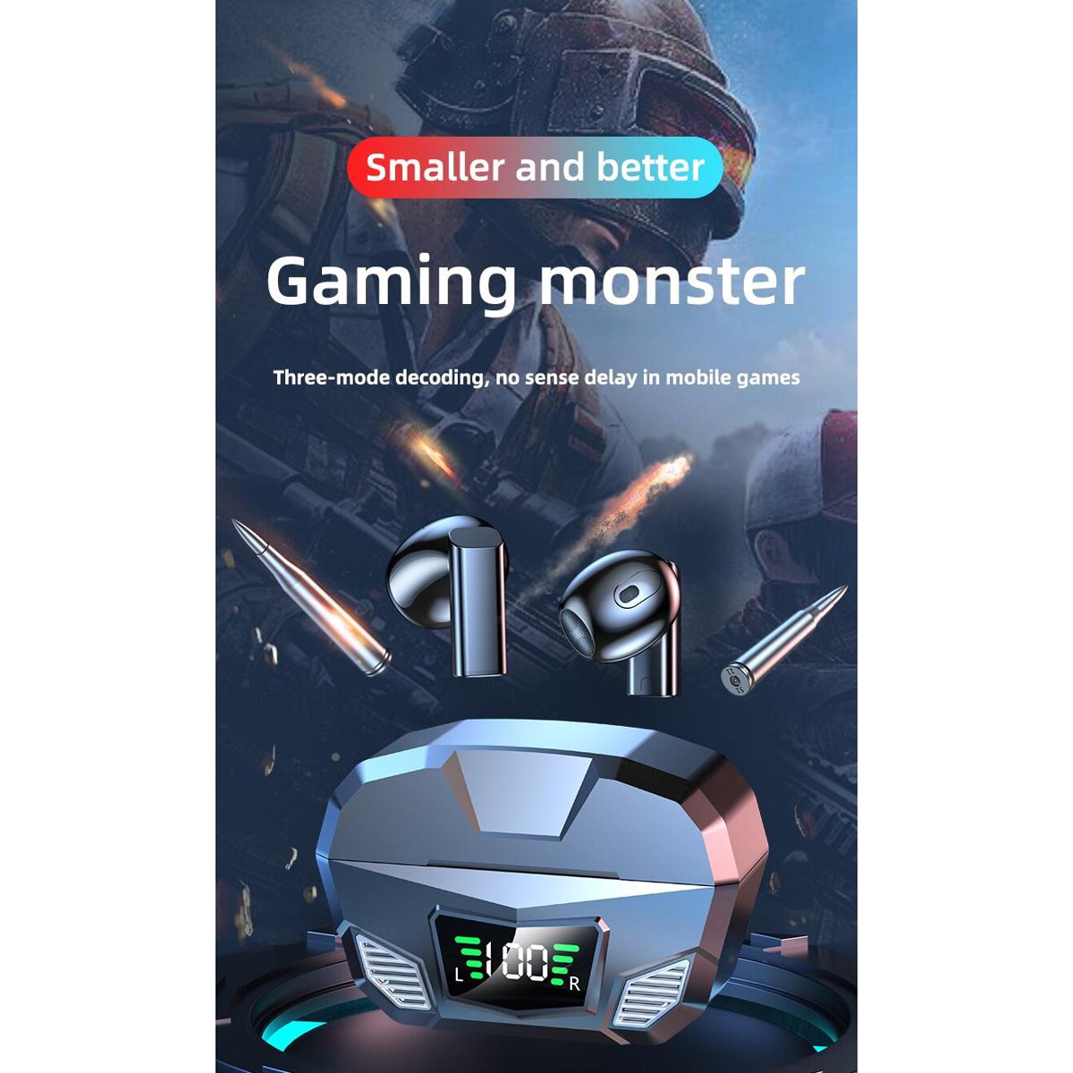 Picture of M33 TWS Comfortable Gamer Tws Bluetooth Earbuds Small Light Wireless Earphones Waterproof IPX5 Deep Bass Stereo Smart Touch