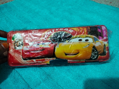 Picture of Pencil & Pen Box With Double Sharpener - Pencil Bag