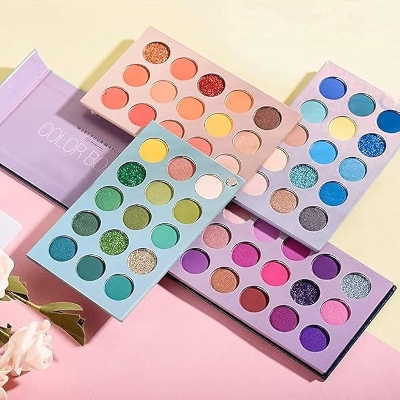 Picture of Beauty Glazed Gorgeous Me 60 Colors eyeshadow palette Glitter Makeup Matte Eye shadow make up palette