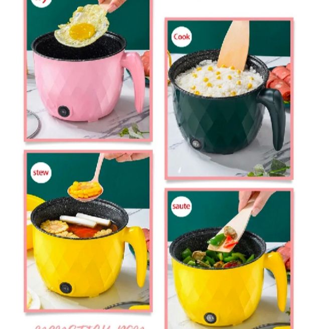 Picture of Double Layer Electric Cooker 1.5L Non-stick Pan Electric Cooking Machine Home 1-2 People Multifunction Hot Pot