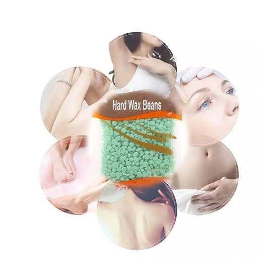 Picture of Beauty Hot Wax, a type of hard wax used for hair removal.