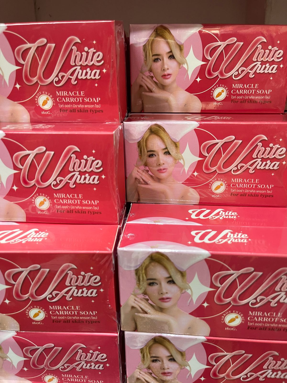 Picture of White Aura Miracle Carrot Soap - 160g