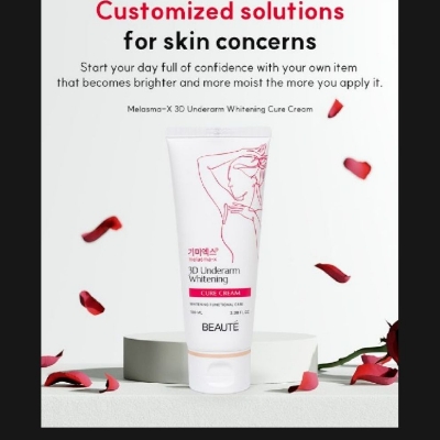 Picture of BEAUTE 3D Underarm Whitening Cure Cream 100ml