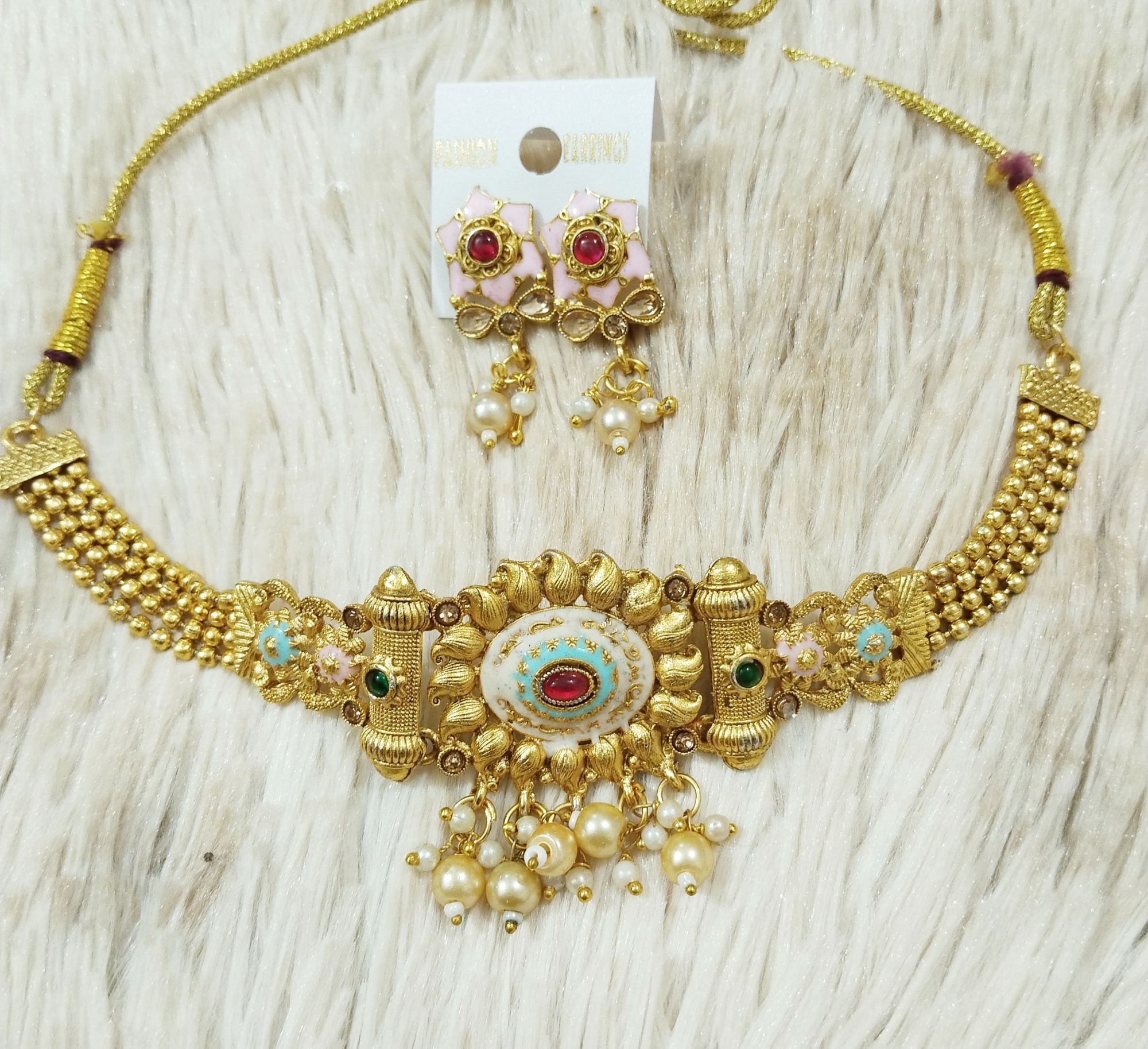 Picture of Gold-plated Gorgeous  layer beautiful Choker necklace