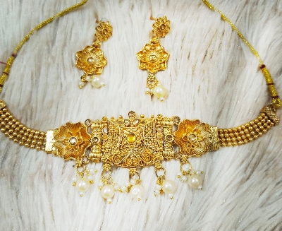 Picture of Gold-plated Gorgeous  layer beautiful Choker necklace