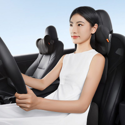 Picture of Baseus Pillow Comfort Ride Series Car Cooling Headrest Pillow Cluster Black