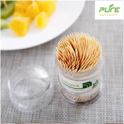 Picture of 100 pcs Wooden Toothpick A+Grade Eco Friendly Personalized Bamboo Tooth Pick