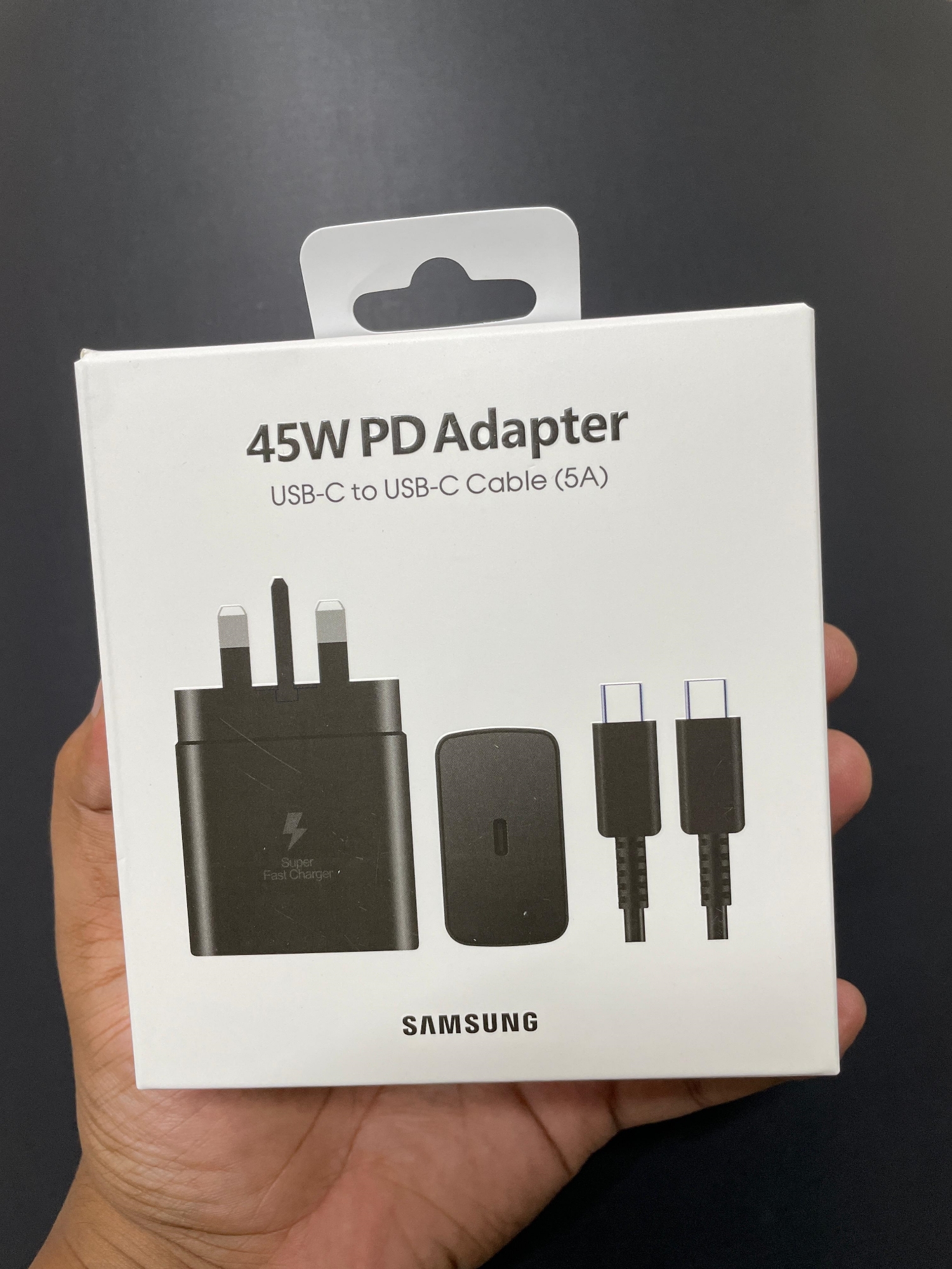 Picture of Samsung 45W USB-C PD Charger with Cable [EP-TA845]