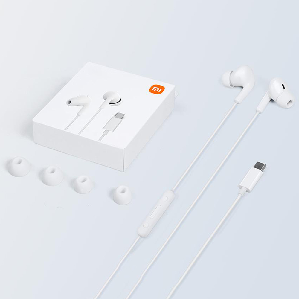 Picture of Xiaomi Type-C Earphones - Noise Cancelling, IP54 Water Resistant Handsfree - Android, iPhone 15 16