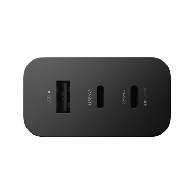 Picture of CMF by Nothing Gan Charger 65W Adapter, 3 Port USB Type C to A Wall Charging Adapter