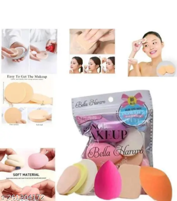 Picture of keli 6 Pcs Makeup Sponge set, Makeup Blender Powder Buff Sponge Cosmetic Puff, Sponge Beauty Blender Puf - Beauty Blender