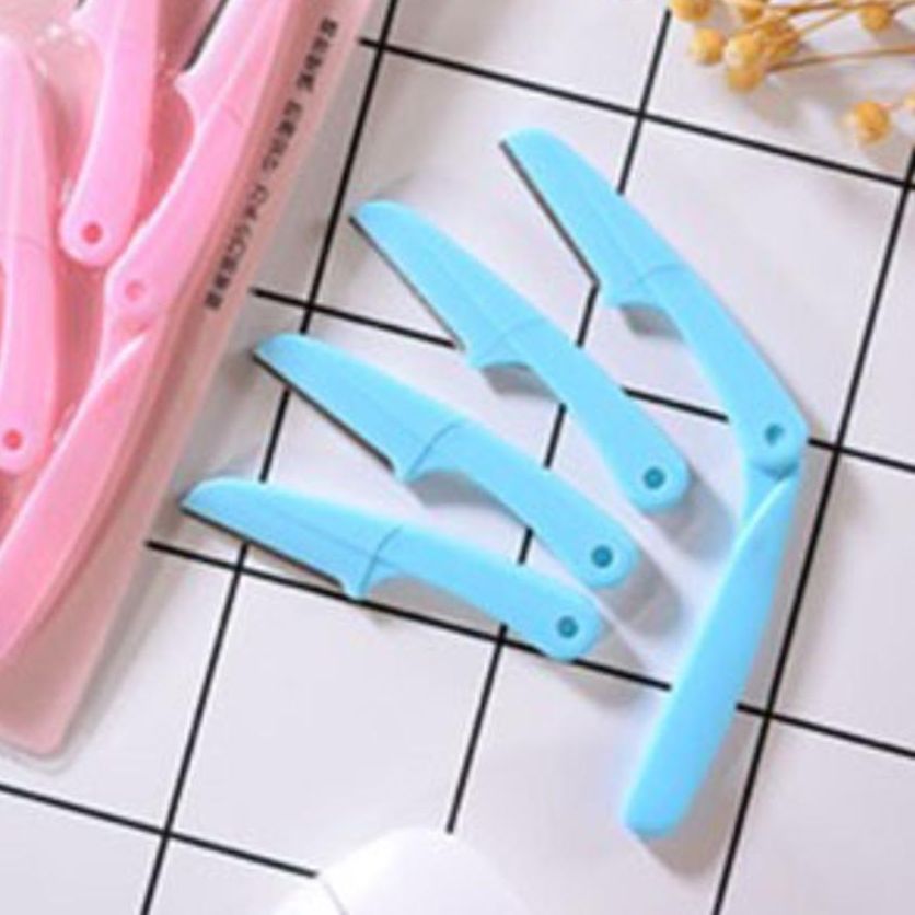Picture of keli 4pcs Foldable Eyebrow Facial Hair Removal, Shaper, and Trimmer in New Design - Blue