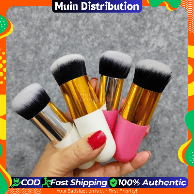 Picture of 1pcs Chubby Pier Foundation Brush Kabuki Brush Flat Cream Makeup Brush