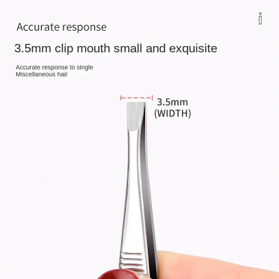 Picture of Forever Style Stainless Steel Golden & Silver Tweezer - 1pcs