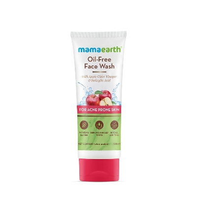 Picture of Mamaearth Oil-Free Face Wash with Apple Cider Vinegar & Salicylic Acid for Acne-Prone Skin – 100ml
