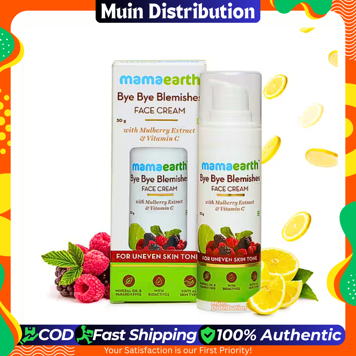 Picture of Mamaearth Bye Bye Blemishes Face Cream - 30ml