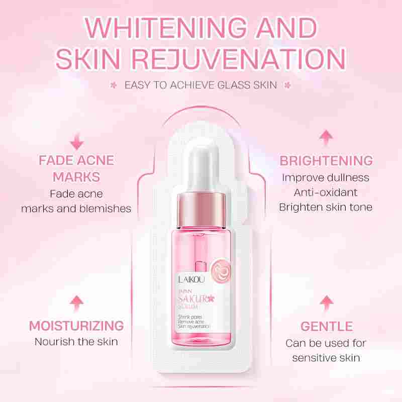 Picture of LAIKOU Sakura Serum Shrinks Pores Japan Extract - 17ml