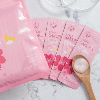 Picture of 5pcs Laikou Sakura Sleeping Face Mask – 3 G