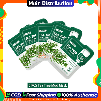 Picture of LAIKOU 5pcs Tea Tree Mud Mask / Face Pack