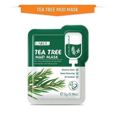 Picture of LAIKOU 5pcs Tea Tree Mud Mask / Face Pack