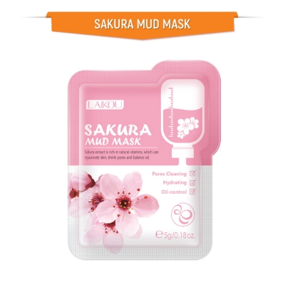 Picture of LAIKOU Sakura Mud Mask / Face Pack - 5g