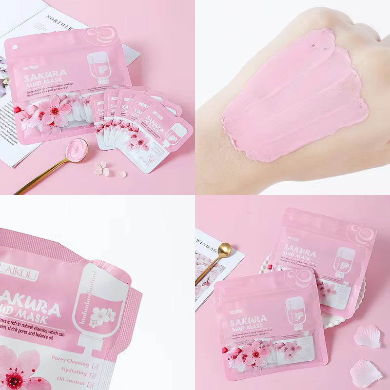 Picture of LAIKOU Sakura Mud Mask / Face Pack - 5g