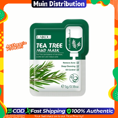 Picture of LAIKOU Tea Tree Mud Mask / Face Pack - 5g