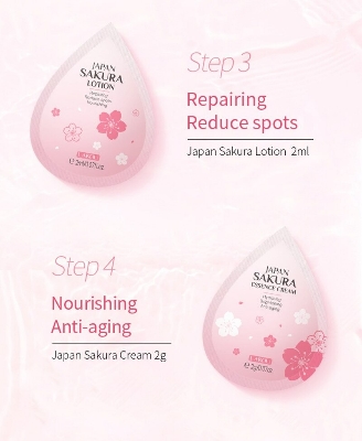 Picture of Laikou Sakura Anti-Aging & Spot Reducing Combo (4Pcs)