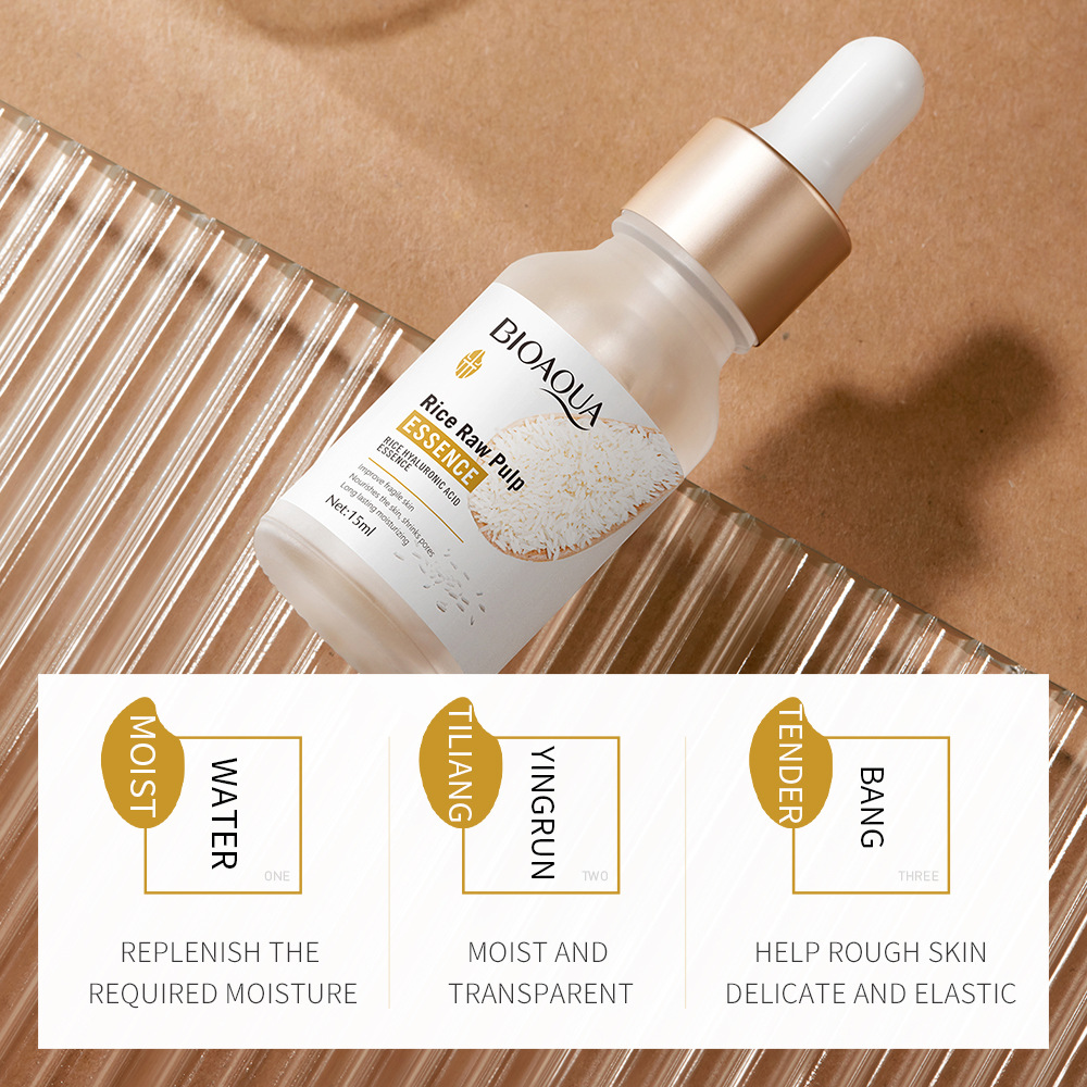 Picture of BIOAQUA Rice Hyaluronic Acid Serum Rice Raw Pulp Essence - 15ml
