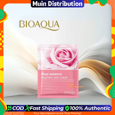 Picture of 1pcs Rose Essence - Bioaqua Fruit Essence Moisturizes Bloom Light Mask