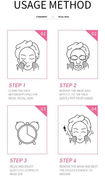 Picture of BIOAQUA Kiwi Fruit Brighten Skin Moisturizing Face Mask - Sheet Mask - 1pcs