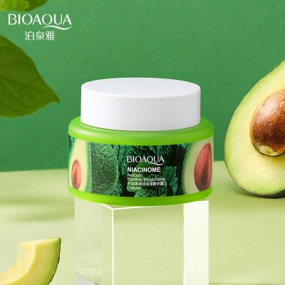 Picture of Bioaqua Avocado Cream Moisturizing Essence Moisturizing Skin Refreshing Oil Control Face Cream Skin care- 50G