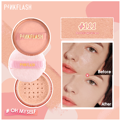 Picture of PinkFlash Loose Powder #111 (Suitable for light skin tones) Long Lasting Oil Control Matte Loose powder