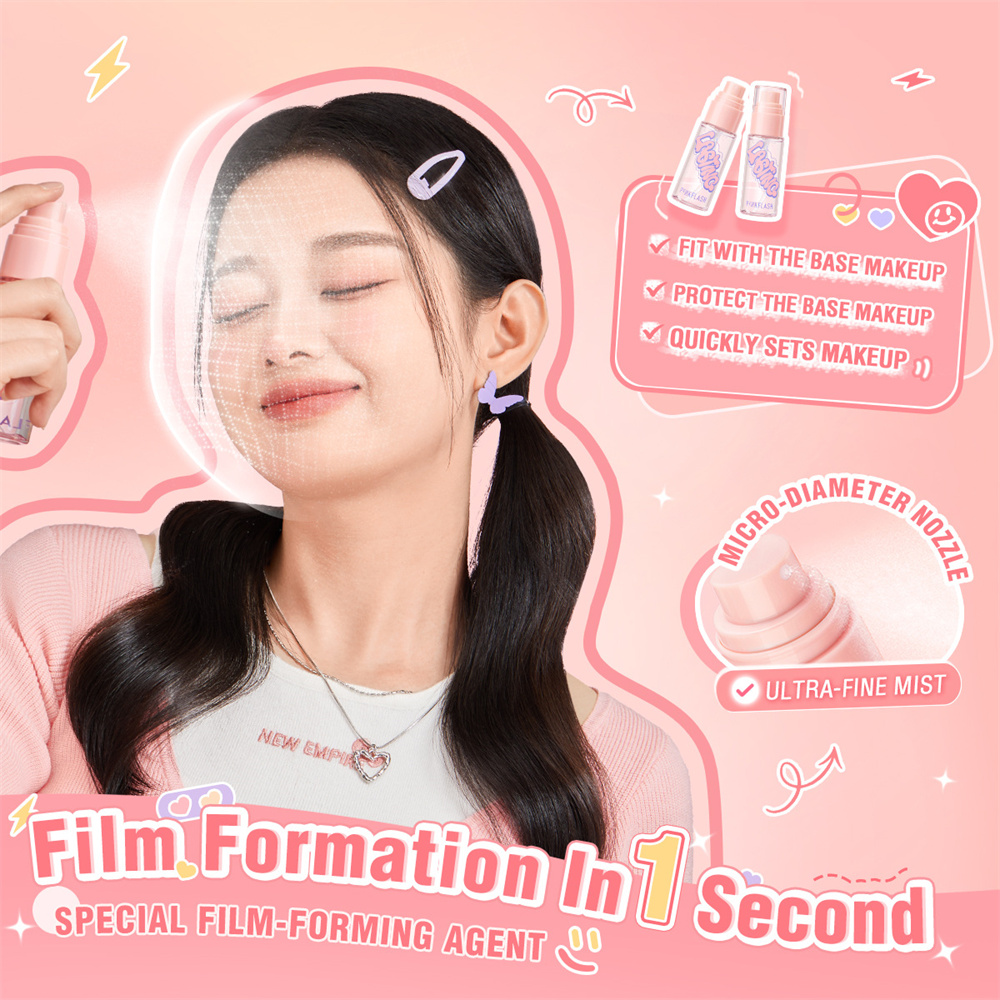 Picture of PinkFlash (Setting Spray) Double Fixing Makeup Setting Spray - 40ml - Makeup Fixer