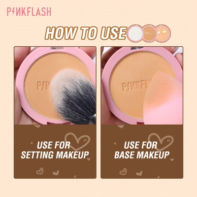 Picture of PinkFlash OhMySelf Pressed Powder Long-lasting Matte Oil Control (PF-F08) Ccompact Powder